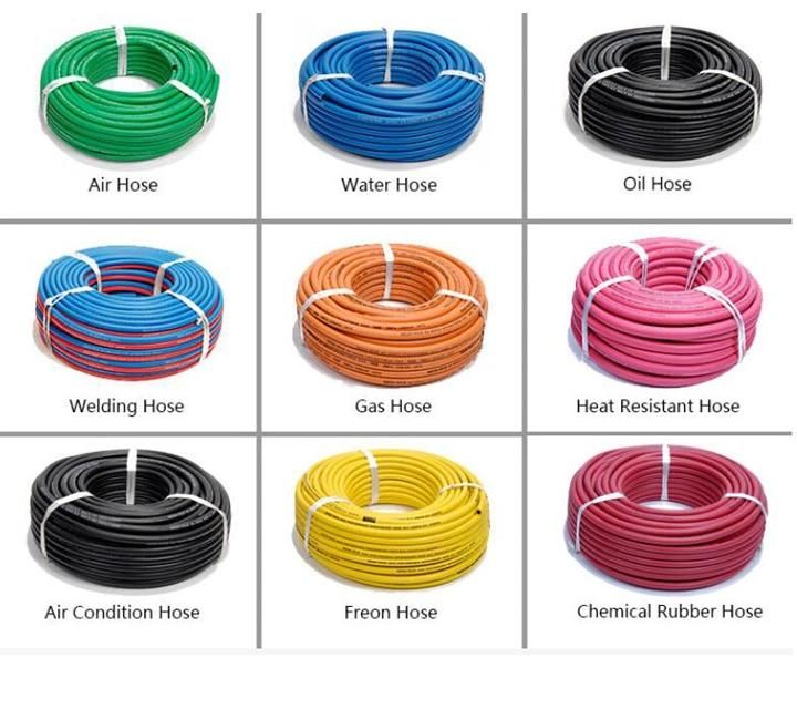 High Pressure Textile Braid Reinforced Rubber Air Tube Hose