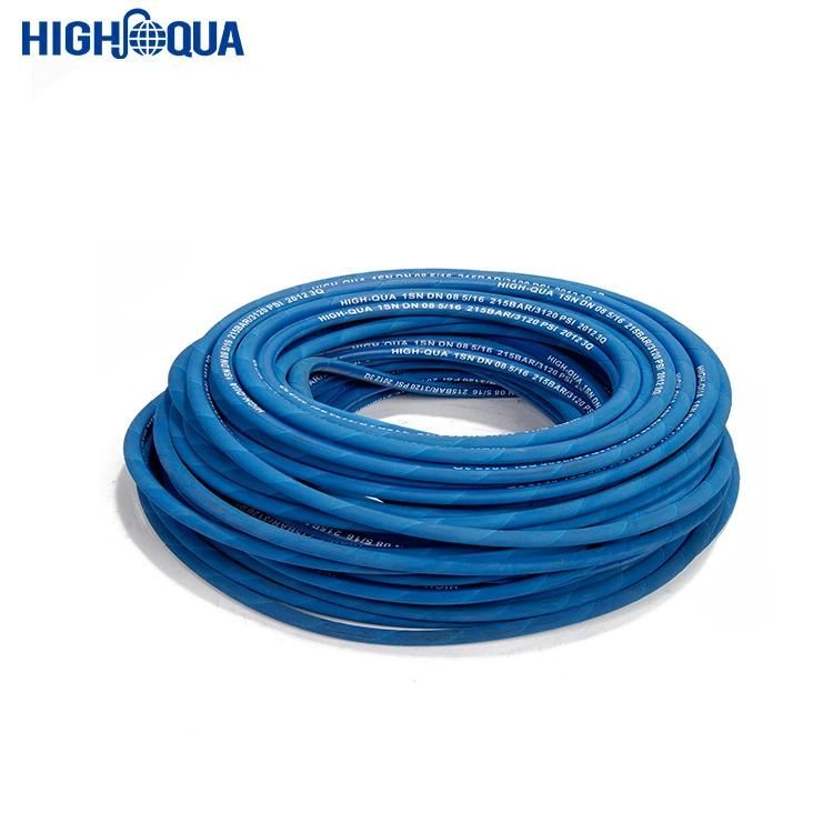 Industrial Cloth / EPDM Smooth Surface Colorful Hydraulic Rubber Hose