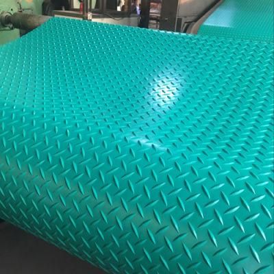 Custom Design Diamond Pattern Nr/NBR/EPDM/Cr/SBR Anti Slip Rubber Sheet/Tile/Plate/Mat