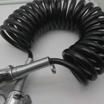 High Quality Trailer Brake Parts Red Air Hose Coiled Air Lines