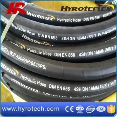 Hydraulic Hose DIN EN 856 4SP with Competitive Price
