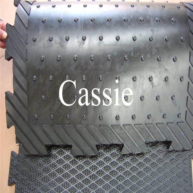 Cow Horse Bed Rubber Matting, Non-Toxic Rubber Floor Mat
