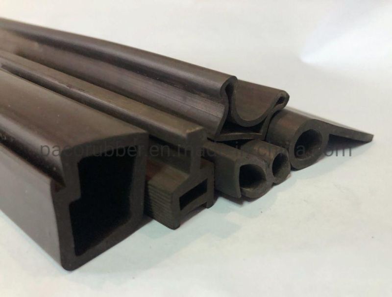 Extruded Natural Rubber EPDM Silicone Rubber Truck Box Container Window Door Seals