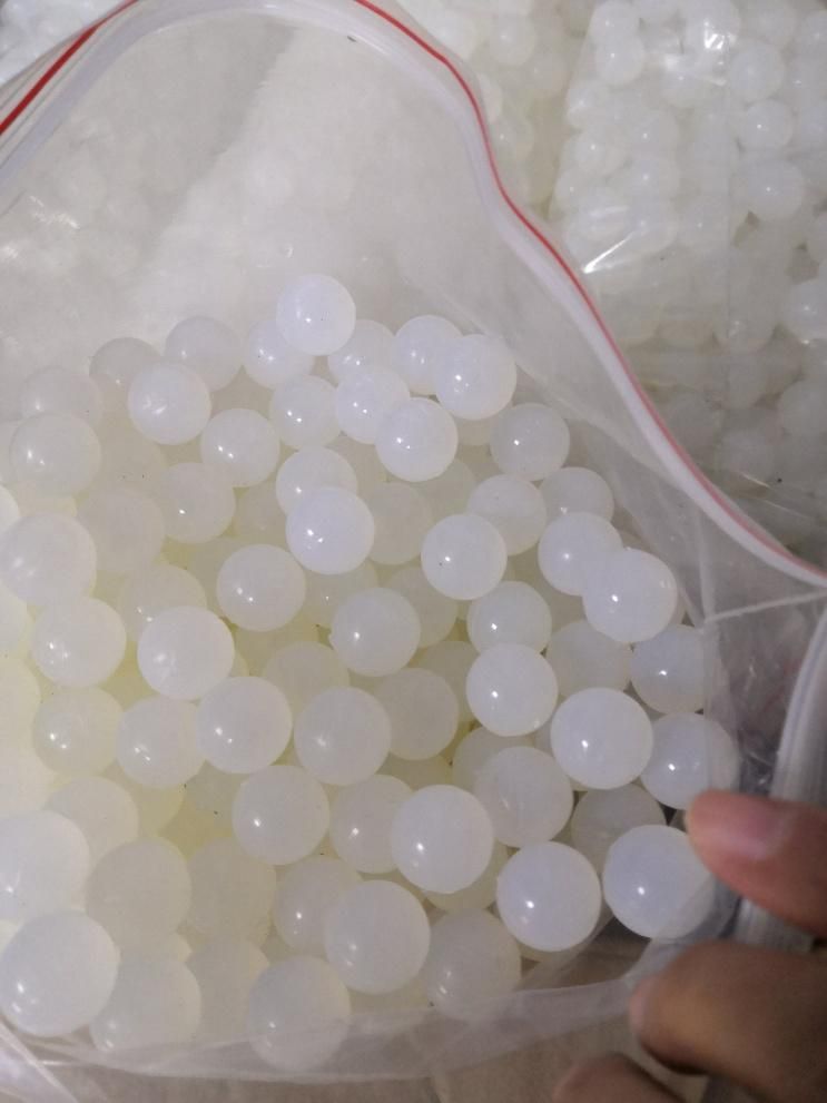 Custom Good Rebound Colored Silicone Rubber Ball Food Grade PU/ Silicone Rubber Sieve Ball for Vibrating Screen Cleaning