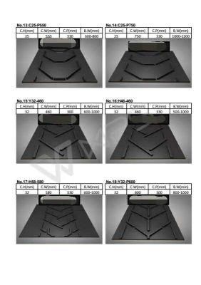 Cut Edge Pure Nylon Rubber Conveyor Belting for Cement Industry