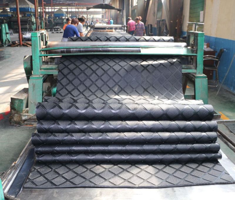 Factory Manufacture Anti-Slip Cow Rubber Mat / Horse Rubber Flooring