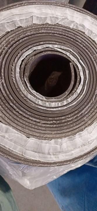 Fabric Inserted SBR/ EPDM/ Nitrile/ Neoprene/ Vition/ Nation Anti-Slip Rubber Sheet