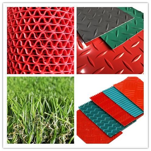 12mm Anti-Slip Soft PVC Vinyl Cushion Coil Car Floor Mat