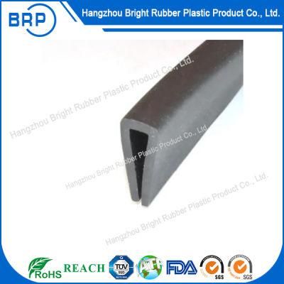 Flexible Rubber Trim Edging Strip U Shaped Section Rubber Extrusions