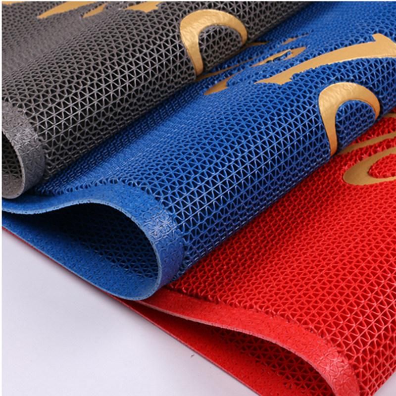Tear Resistance Bath Toilet Drainage PVC S Mat Swimming Pool Mat