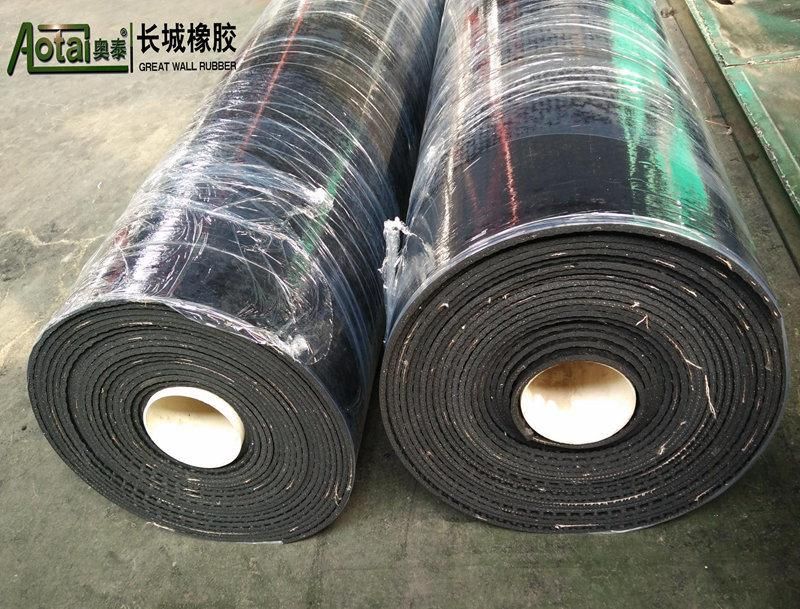 EPDM SBR Cr/Neoprene NBR/Nitrile Silicone Natural Anti Slip Rubber Mat