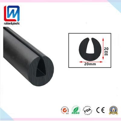 EPDM U Shaped Rubber Extrusion Weather Strip Edge Trim Seal