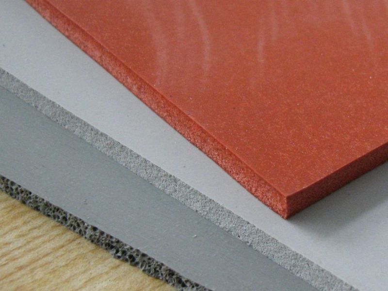 Best Silicone Sponge Rubber Sheet, Silicone Foam Sheet with 3m Adhesive on Good Sale