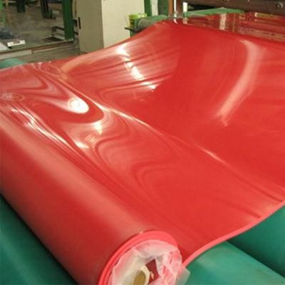 22MPa 40 Shore a Abrasion Red/Tan Natural Pure Gum Rubber Sheet Rubber Product