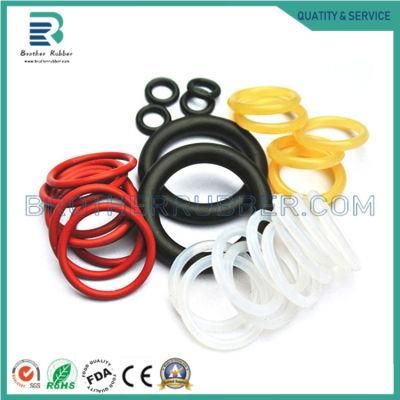Compression Molding EPDM Sunroof Rubber Oval O Seal Ring