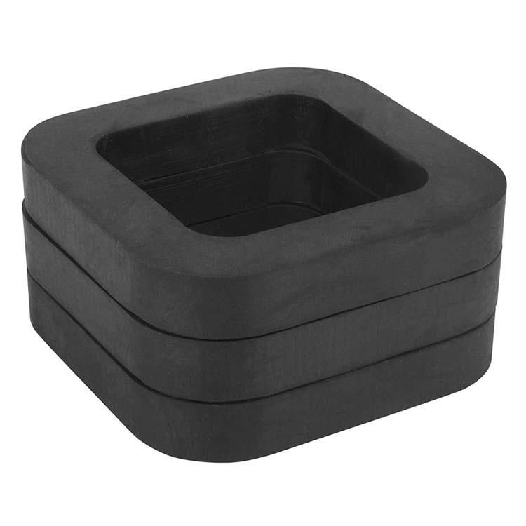 Yh1977 Hitch Receiver Silencer Pad Reduce Rattle Eliminate Noise Provide Cushion Mat, Trailer Receiver Rubber Pad