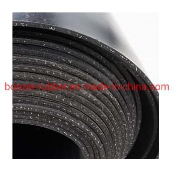Industrial Natural Insertion Cloth Nylon in Roll NBR/SBR/Cr/Silicone/EPDM Flooring Mat Rubber Sheet