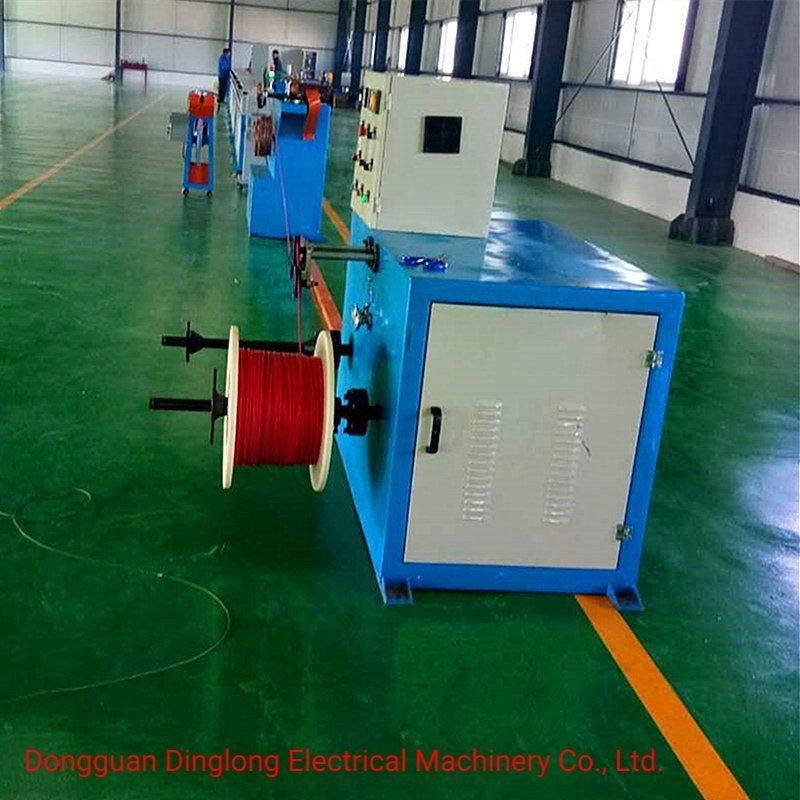 Custom Durable High Temperature Resistant Silicone Wire Extruder Machine