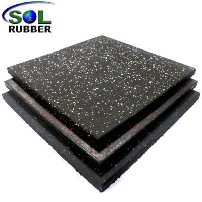 Multiple Colors EPDM Gym Sporting Rubber Mat with Color