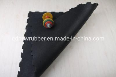 Rubber Sheet Gym Flooring Fitness Court Flooring Tiles