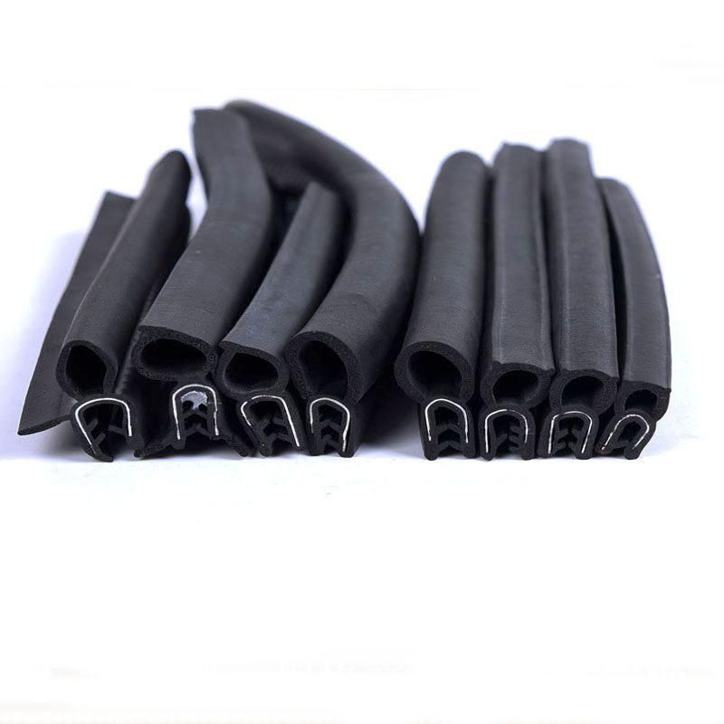 Black Locking Bulb Seal Gasket