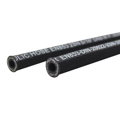 High Pressure Single Steel Braid Reinforced Hydraulic Hose R1-3/8&quot;