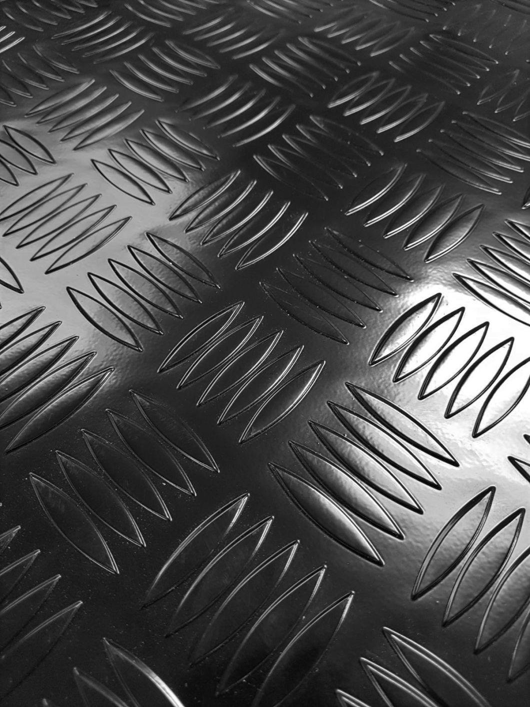 6mm Checker Plate Rubber Matting Outdoor Floor Protection