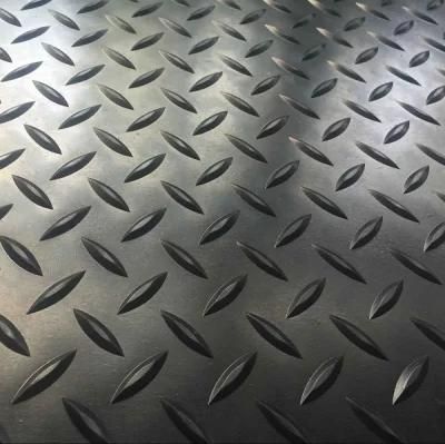 Custom Design Diamond Nr/NBR/EPDM/Cr/SBR Anti-Slip Rubber Floor
