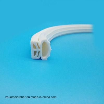 Slot Rubber Strip Wooden Door Seal
