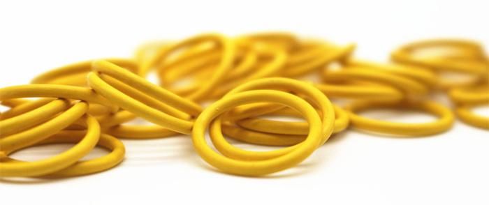 Yellow FKM NBR O Rings Oil Seal for Medical Technique OEM