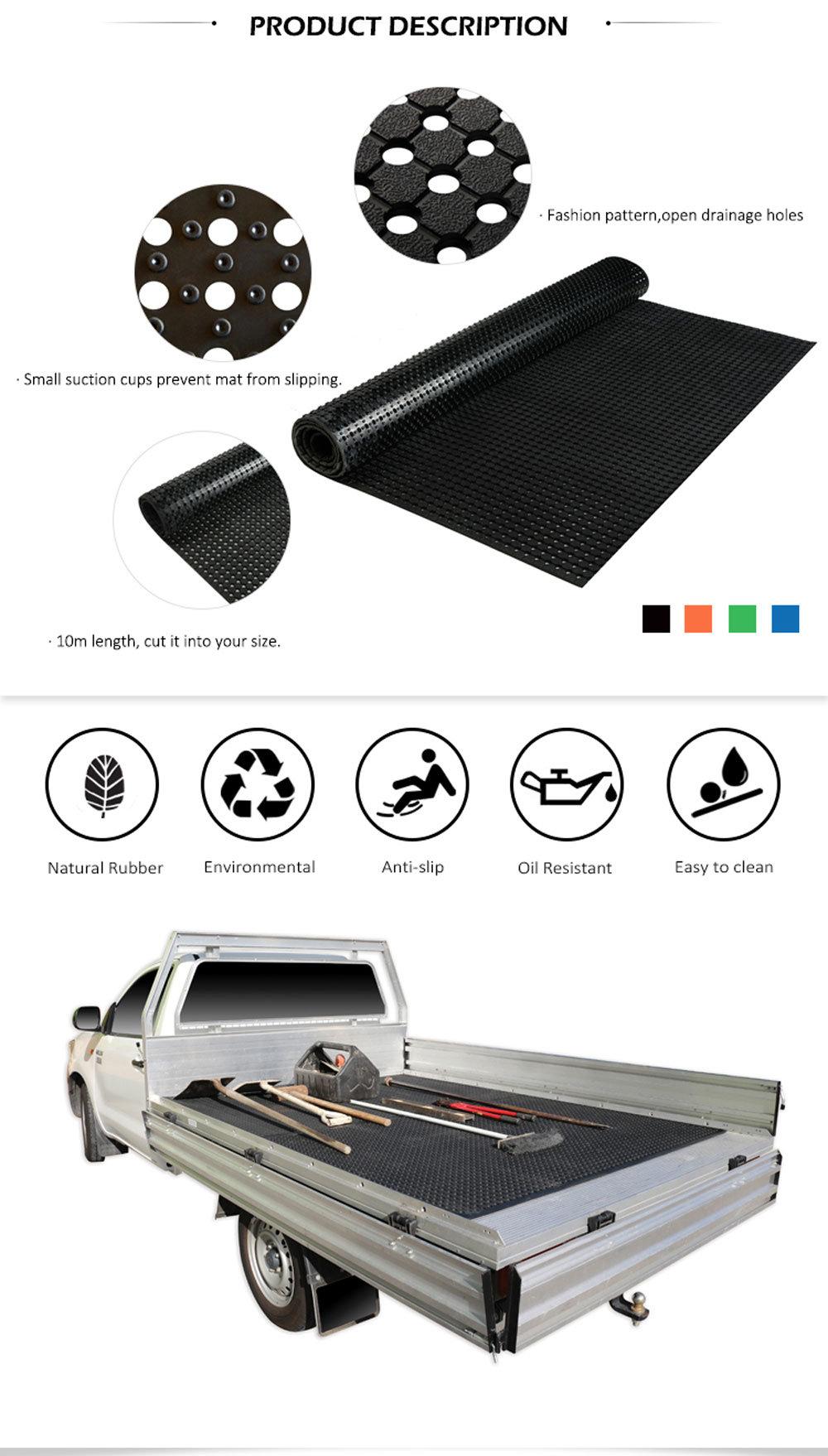 Large Outdoor Rubber Entrance Mats Anti Slip Drainage Door Mat Flooring