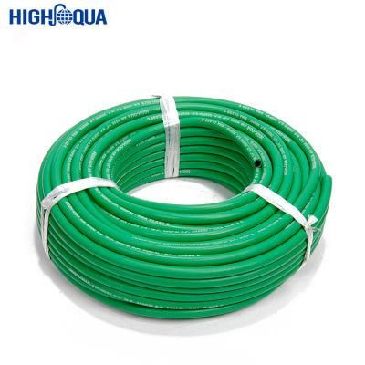 Superior Quality Cloth Surface Yellow Rubber Air Compressor Hose Made in China