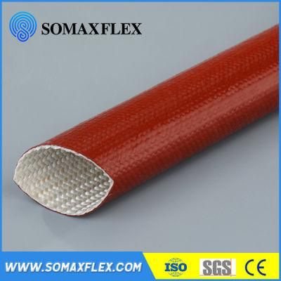 Silicone Coated Fiberglass Fire Resistant Sleeve