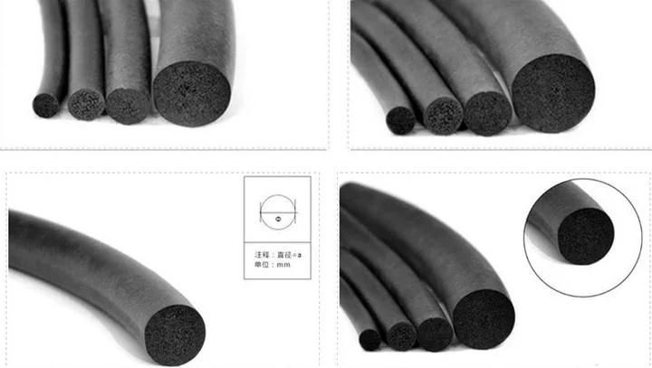 Closed Cell Silicone Rubber Sponge Cord