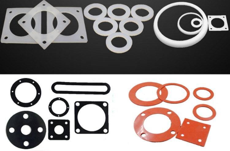 Custom Silicone Ring Rubber Gasket Seal for Industry, Auto