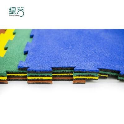 Wholesale Environmental Protection Easy to Clean Interlocking Gym Mats Rubber Flooring