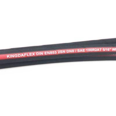 SAE 100 R2at High Pressure Rubber Hydraulic Hose
