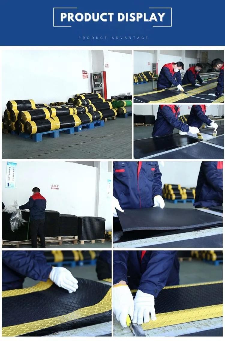 Factory Price 3layer Structure Anti Fatigue Mats Rubber Floor Mat