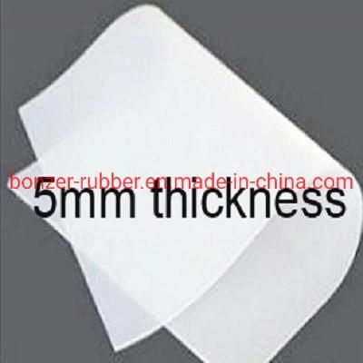 0.5mm High Temperature Clear Transparent Rubber Flooring Mats Silicone Rubber Sheet