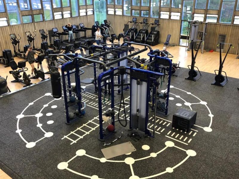 Wholesale Commercial Gym Flooring Tile Rubber Mat