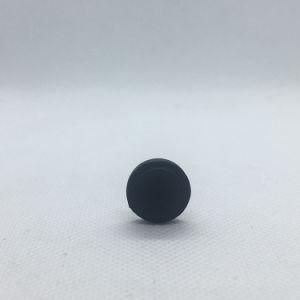 Black Rubber Stopper Round Rubber Stopper Laboratory Silicone Rubber Stopper Rubber Shock Absorber Cylindrical