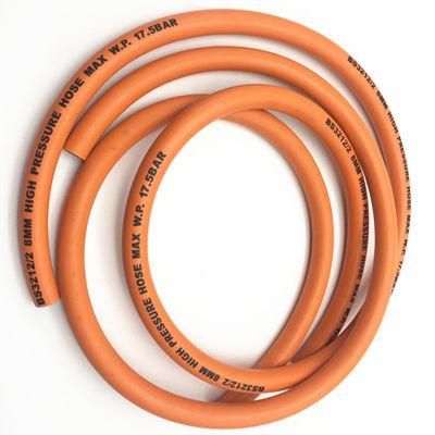 8mm BS3212/2 High Pressure Gas Hose with Prick