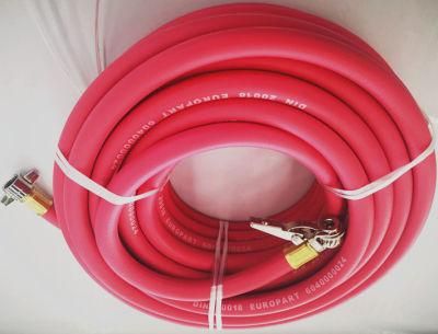 10 Meters Length Air Hose Tire Inflator Rubber Hose 8mmx15mm with 20 Bar Pressure