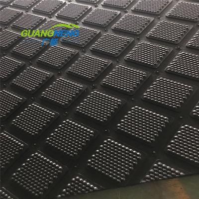 Diamond Pattern Rubber Mats for Milking Parlour