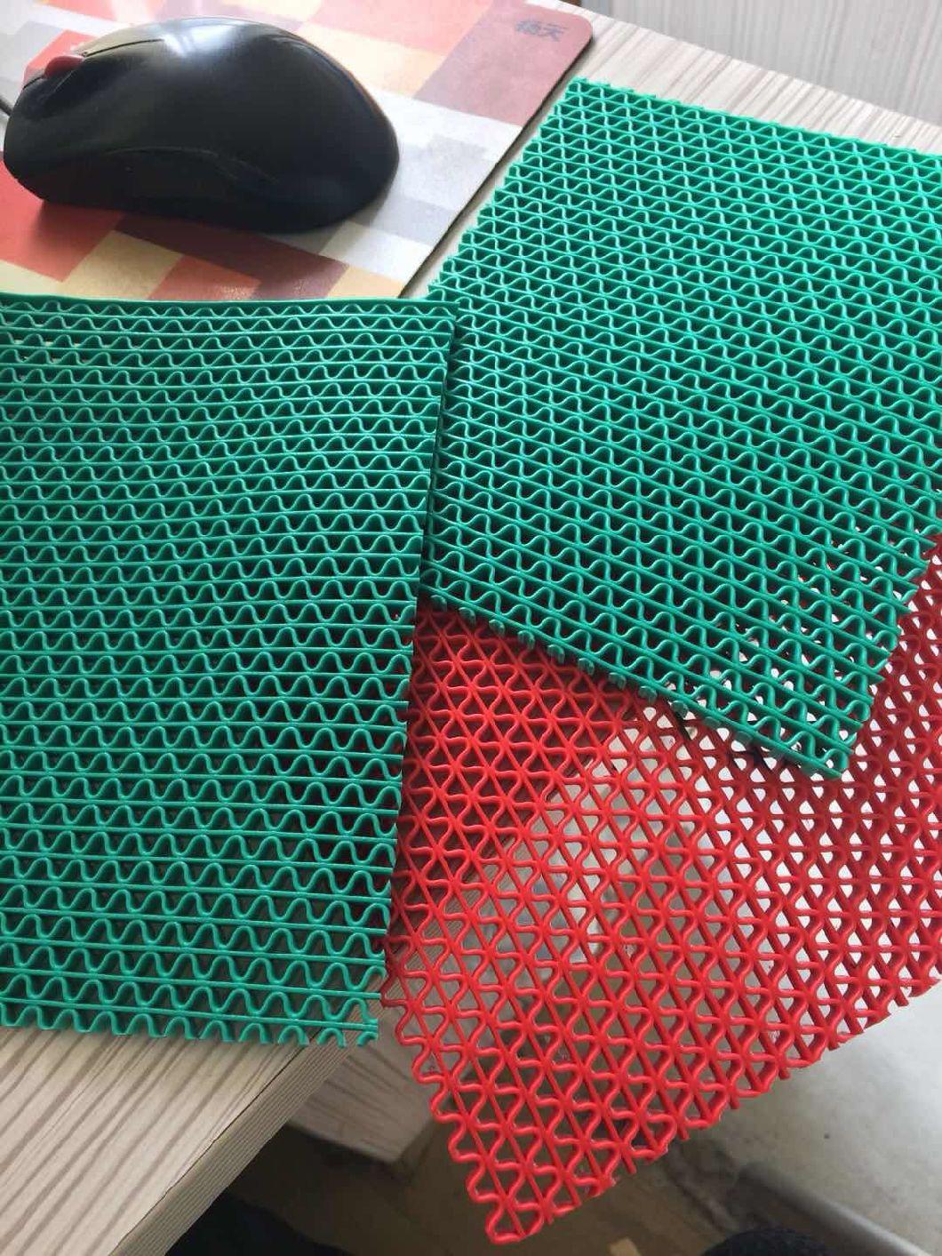 Comfortable Anti Fatigue Soft PVC Cushion Coil Matting Roll for Doors