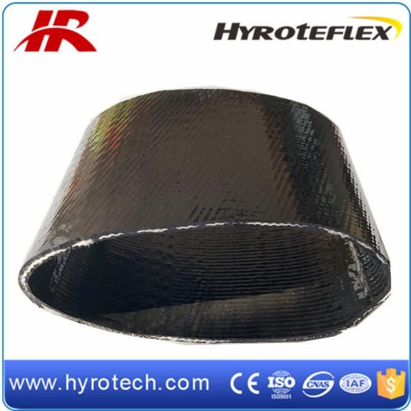 200 Meters Thermoplastic Polyester Layflat Hose Resistance to Oil, Fuel, Chemical