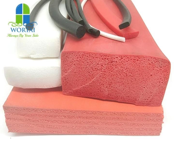 Silicone Foam Cord Silicone Foam Rubber Sealing Cord