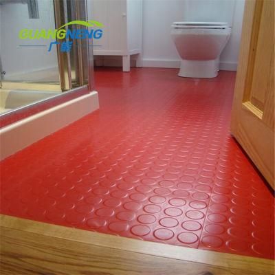 10m Long Non Slip Coin Stud Rubber Sheet Roll