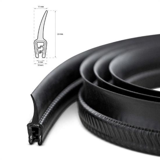 Compound EPDM Auto Rubber Sealing Strip with Different Sizes