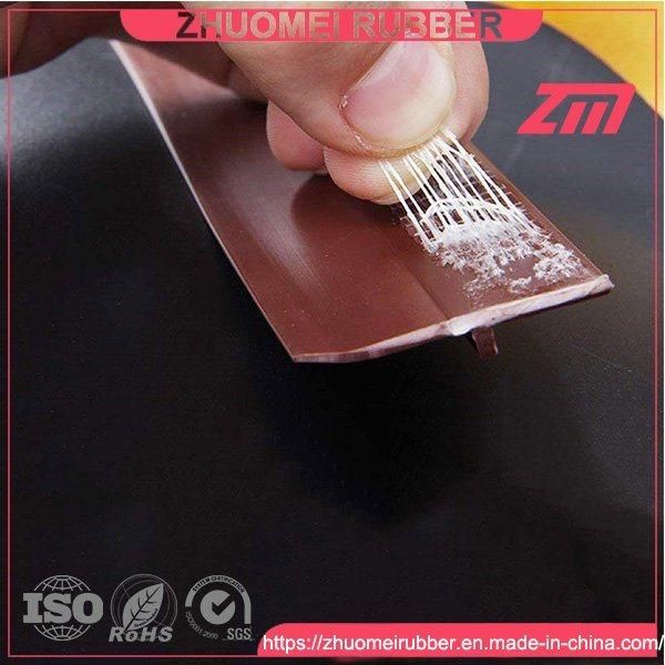 Windproof Swing Door Sweep PVC Rubber Draught Excluder